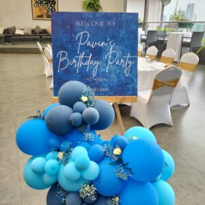 H + H Party Decor - Birthday party