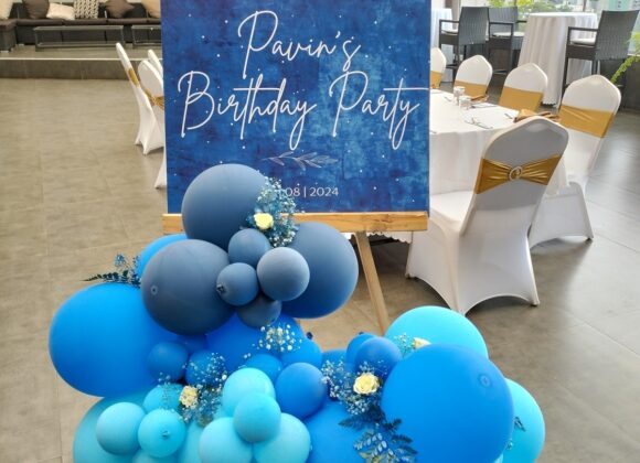 H + H Party Decor - Birthday party