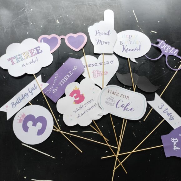 H + H Party Decor - Birthday party